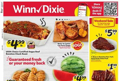 Winn Dixie (AL, FL, GA, LA) Weekly Ad Flyer June 21 to June 28
