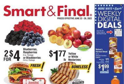 Smart & Final (AZ, CA) Weekly Ad Flyer June 21 to June 28