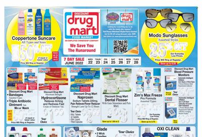 Discount Drug Mart (OH) Weekly Ad Flyer June 21 to June 28