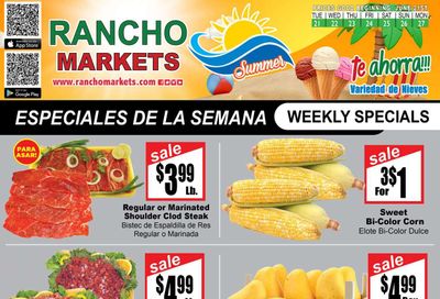 Rancho Markets (UT) Weekly Ad Flyer June 21 to June 28