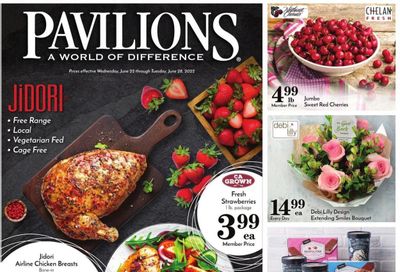 Pavilions (CA) Weekly Ad Flyer June 21 to June 28