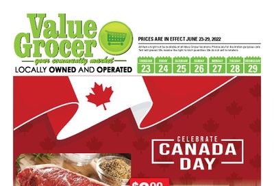 Value Grocer Flyer June 23 to 29