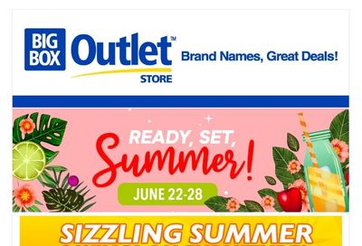 Big Box Outlet Store Flyer June 22 to 28