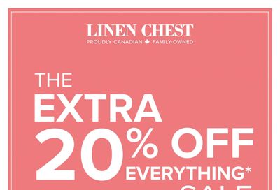 Linen Chest Flyer June 22 to July 17