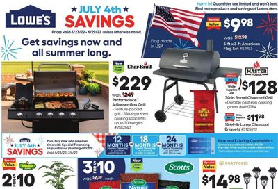 Lowe's Weekly Ad Flyer June 22 to June 29