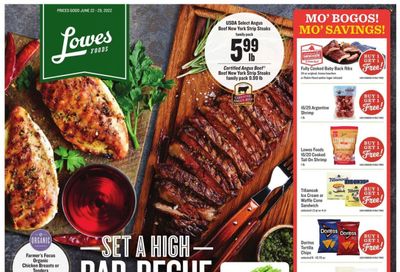 Lowes Foods (NC, SC) Weekly Ad Flyer June 22 to June 29