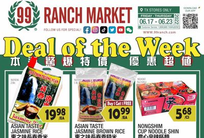 99 Ranch Market (TX) Weekly Ad Flyer June 22 to June 29