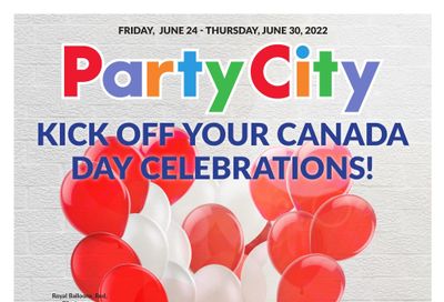 Party City Flyer June 24 to 30