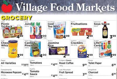 Village Food Market Flyer June 22 to 28