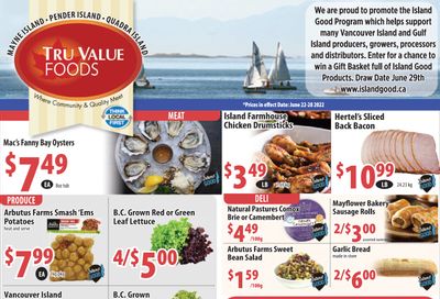 Tru Value Foods Flyer June 22 to 28