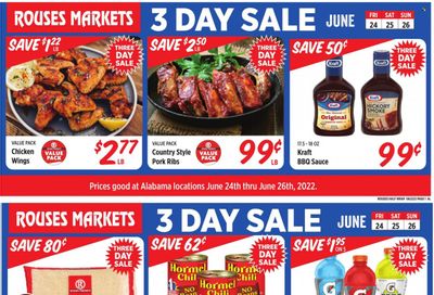 Rouses Markets (AL, LA, MS) Weekly Ad Flyer June 23 to June 30