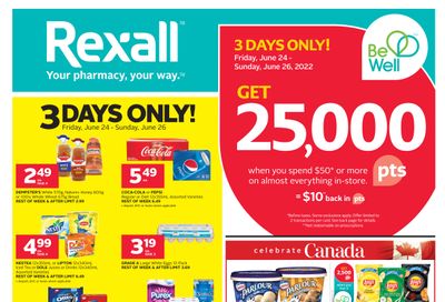 Rexall (West) Flyer June 24 to 30