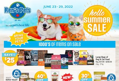 Ren's Pets Depot Flyer June 23 to 29