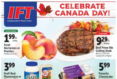 IFT Independent Food Town Flyer June 24 to 30