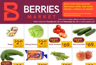 Berries Market Flyer June 23 to 29
