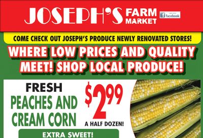 Joseph's Farm Market Flyer June 23 and 24
