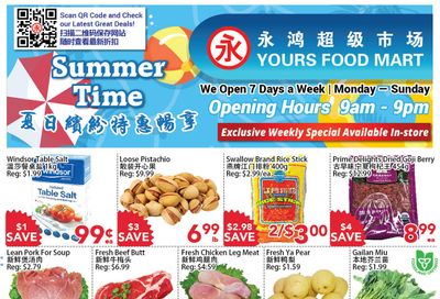Yours Food Mart Flyer June 24 to 30