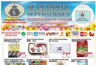 Superking Supermarket (London) Flyer June 24 to 30