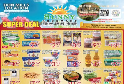 Sunny Foodmart (Don Mills) Flyer June 24 to 30