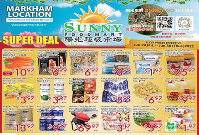 Sunny Foodmart (Markham) Flyer June 24 to 30