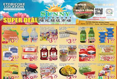 Sunny Foodmart (Etobicoke) Flyer June 24 to 30