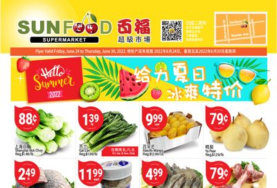 Sunfood Supermarket Flyer June 24 to 30