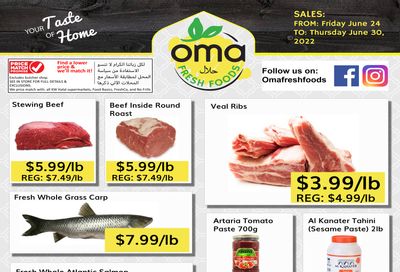 Oma Fresh Foods Flyer June 24 to 30