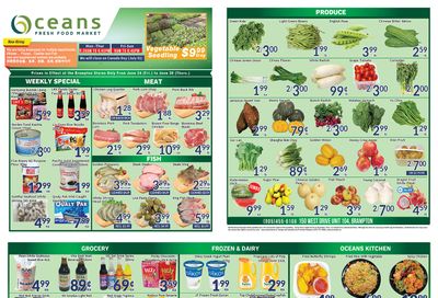 Oceans Fresh Food Market (Brampton) Flyer June 24 to 30