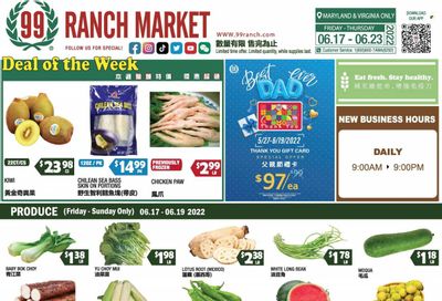 99 Ranch Market (10, MD) Weekly Ad Flyer June 23 to June 30