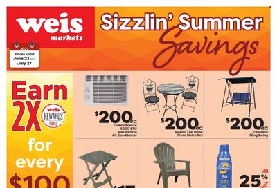 Weis (MD, NY, PA) Weekly Ad Flyer June 23 to June 30