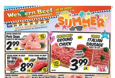 Western Beef (FL, NY) Weekly Ad Flyer June 23 to June 30