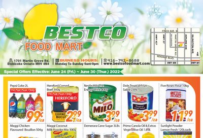 BestCo Food Mart (Etobicoke) Flyer June 24 to 30