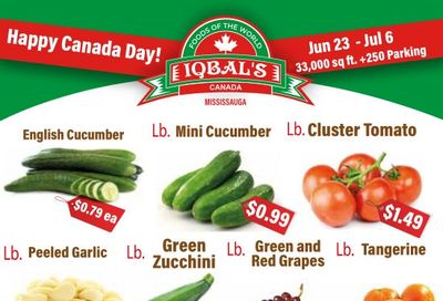 Iqbal Foods (Mississauga) Flyer June 23 to July 6