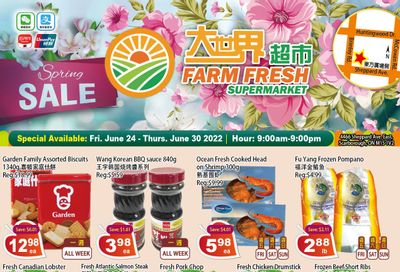 Farm Fresh Supermarket Flyer June 24 to 30