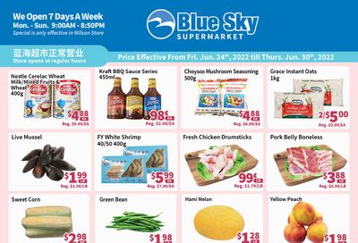 Blue Sky Supermarket (North York) Flyer June 24 to 30