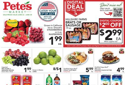 Pete's Fresh Market (IL) Weekly Ad Flyer June 24 to July 1