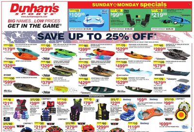 Dunham's Sports Weekly Ad Flyer June 24 to July 1