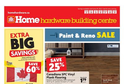 Home Hardware Building Centre (ON) Flyer June 23 to 29