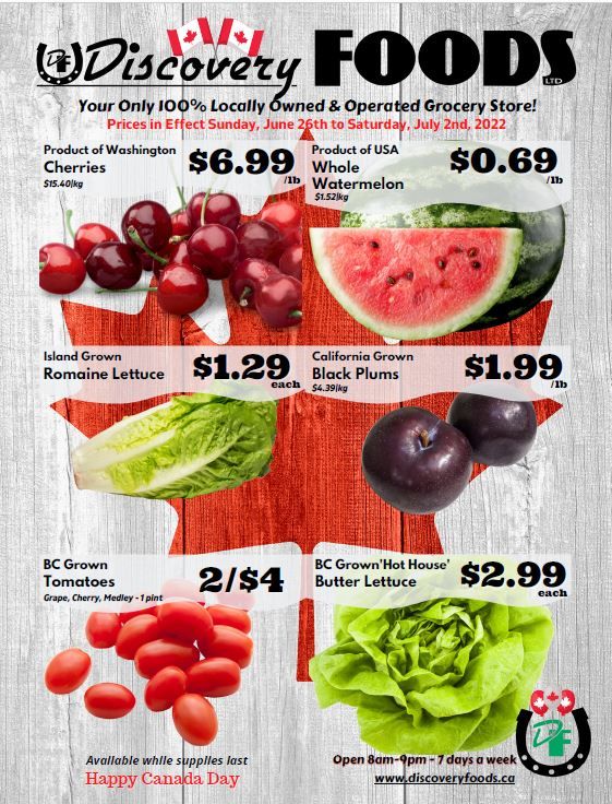Discovery Foods Flyer June 26 to July 2