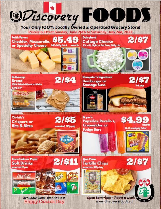 Discovery Foods Flyer June 26 to July 2