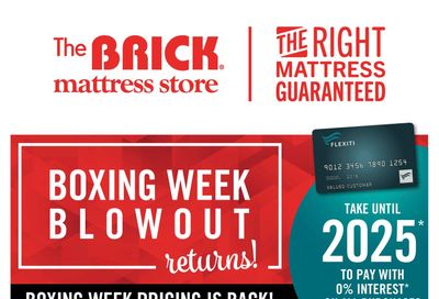 The Brick Mattress Store Flyer June 24 to 29