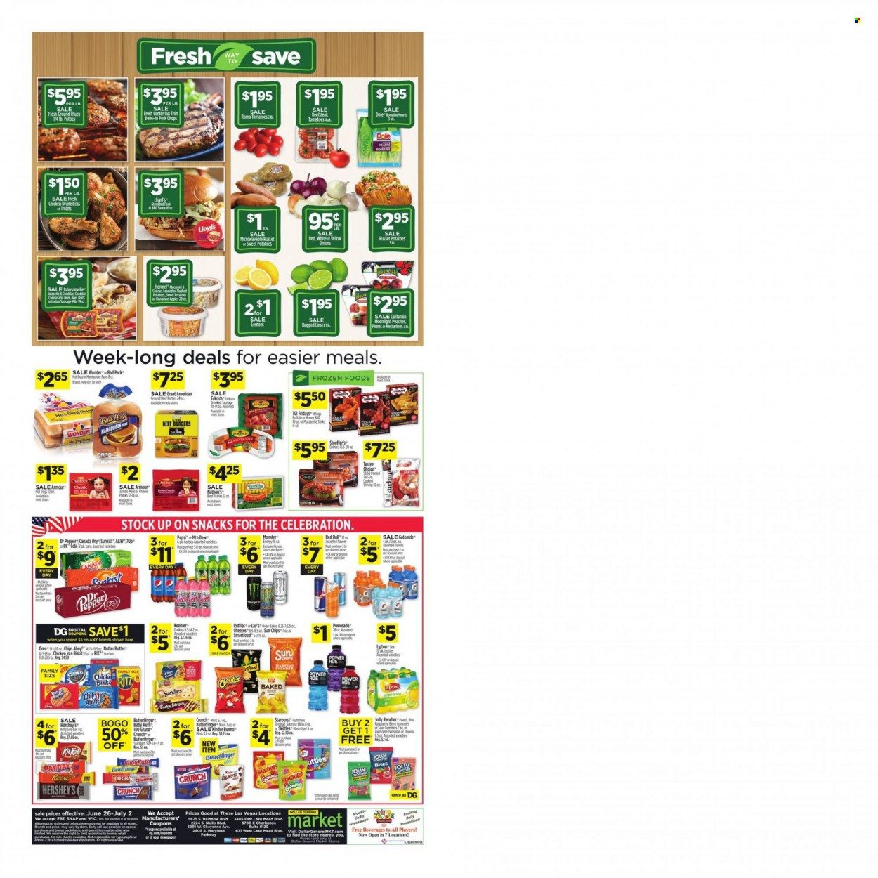 Dollar General (NV) Weekly Ad Flyer June 27 to July 4