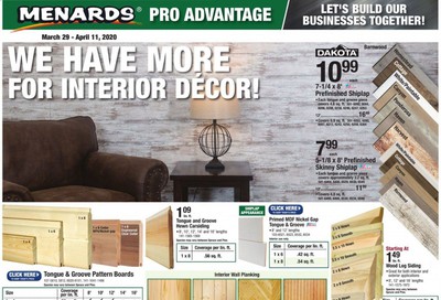Menards Weekly Ad & Flyer March 29 to April 11