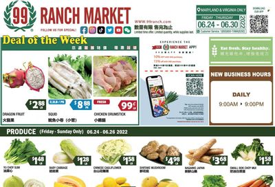 99 Ranch Market (10, MD) Weekly Ad Flyer June 28 to July 5