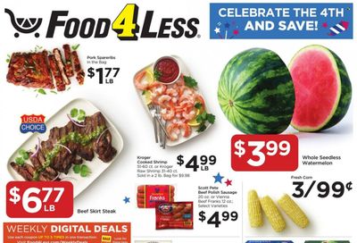 Food 4 Less (IN) Weekly Ad Flyer June 28 to July 5