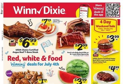 Winn Dixie (AL, FL, GA, LA) Weekly Ad Flyer June 28 to July 5