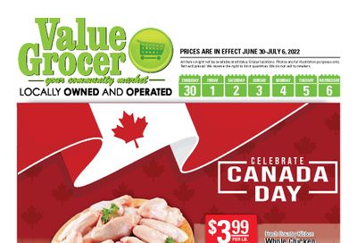 Value Grocer Flyer June 30 to July 6