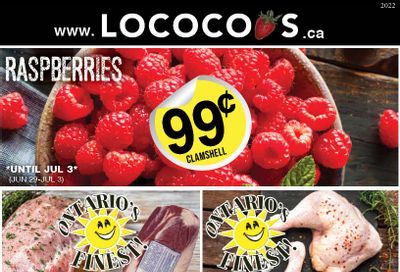 Lococo's Flyer June 29 to July 3