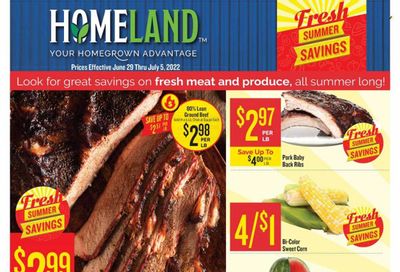 Homeland (OK, TX) Weekly Ad Flyer June 29 to July 6