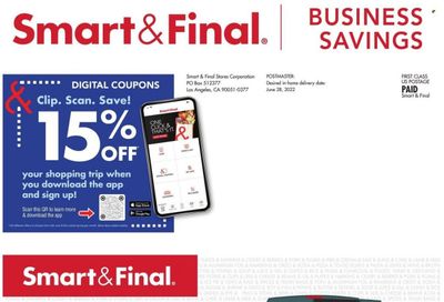 Smart & Final (AZ, CA) Weekly Ad Flyer June 29 to July 6